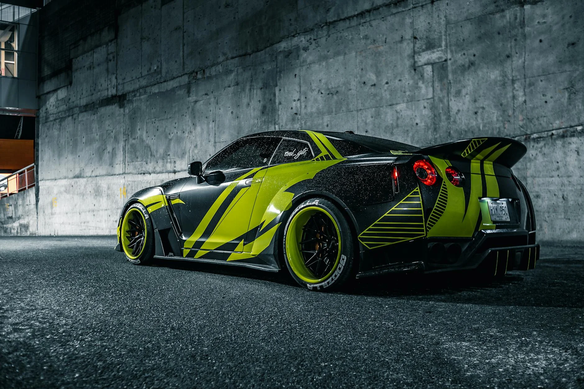 colorful car vinyl wrap design professional livery racing