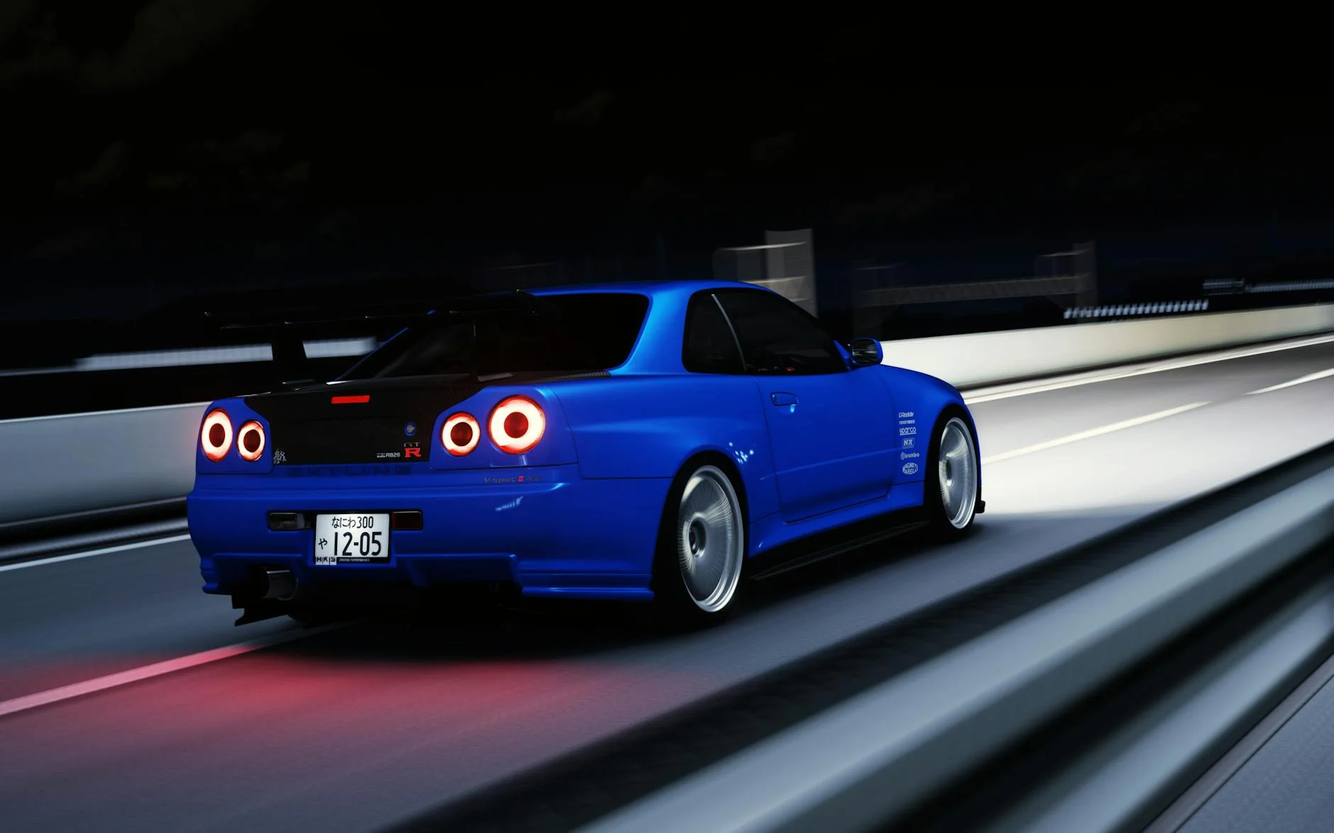 Need for Speed Most Wanted 2005 night city police chase highway