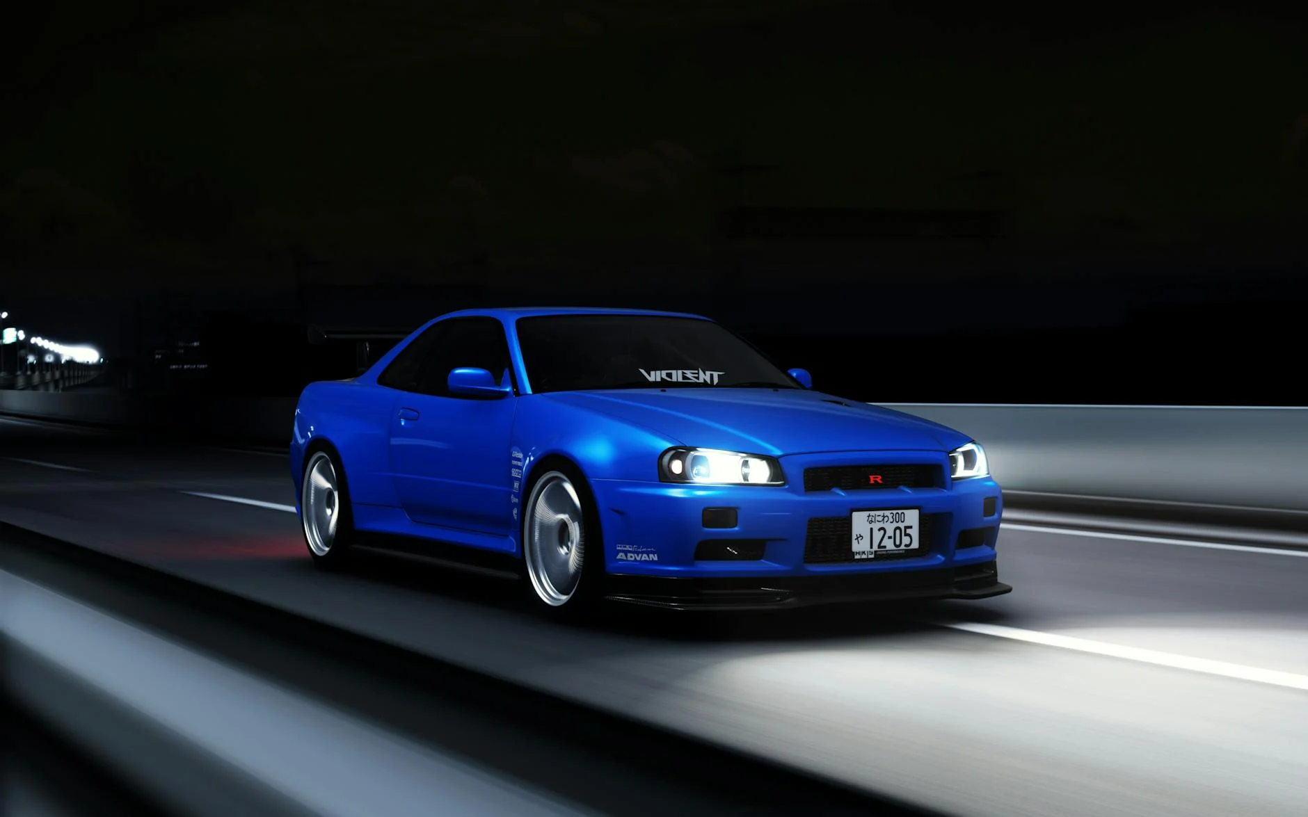 Need for Speed Underground 2 nitro boost street racing night city