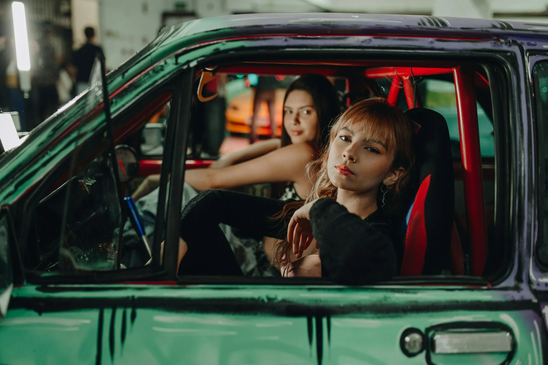 women car meet street racing culture community