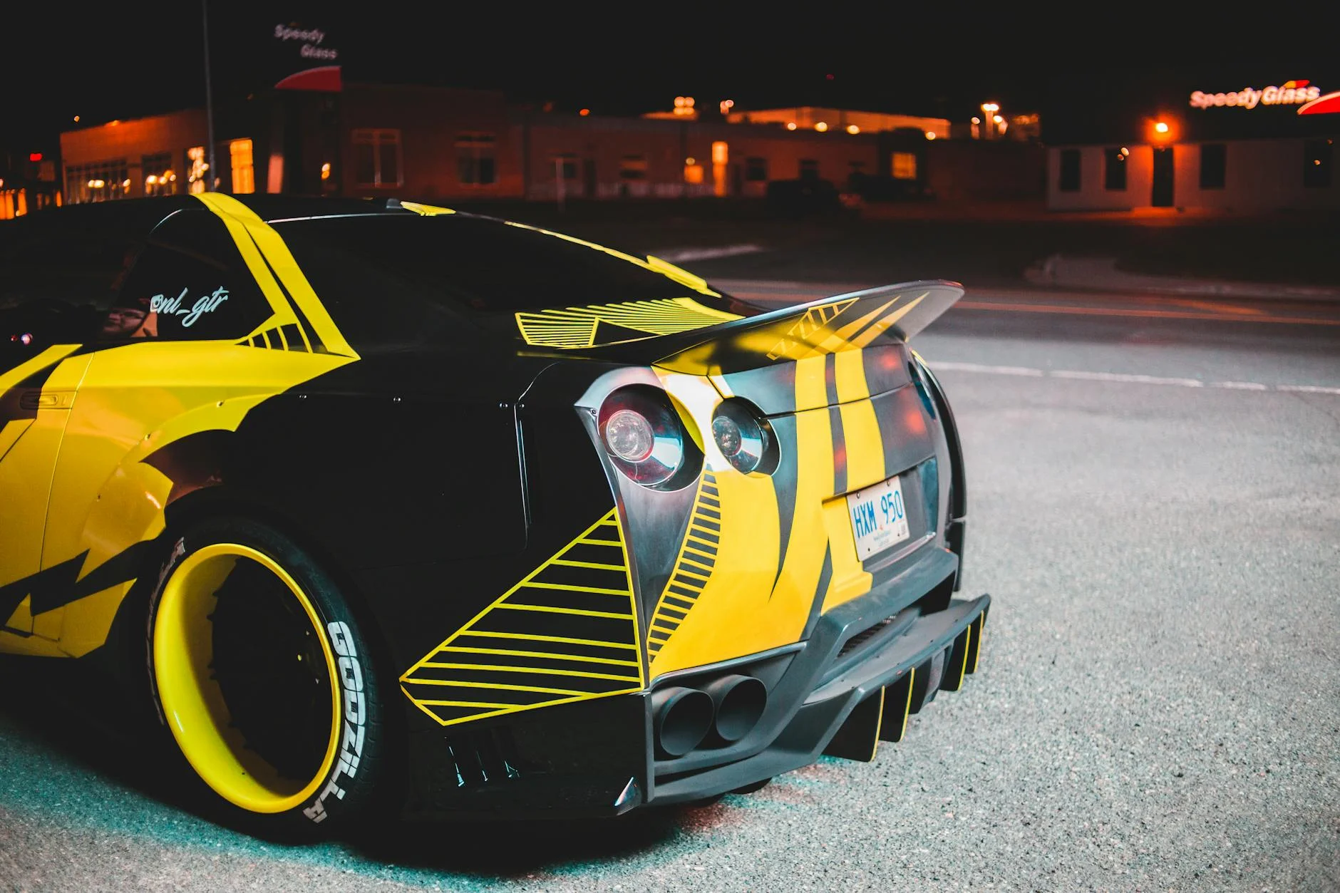 Need for Speed 2015 car customization tuning neon night city
