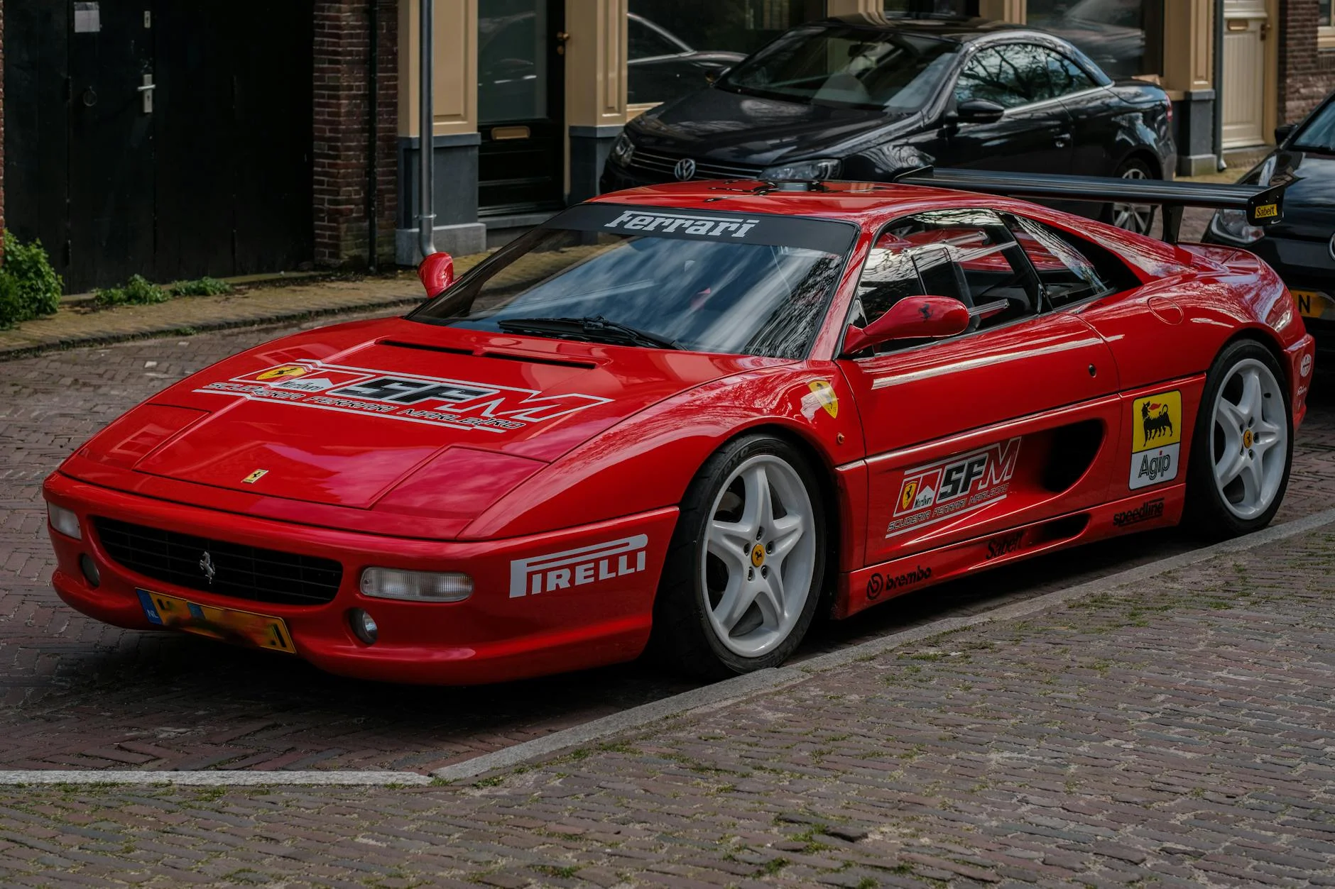 Dodge Viper RT10 vs Ferrari 512 TR classic muscle car supercar racing 1990s