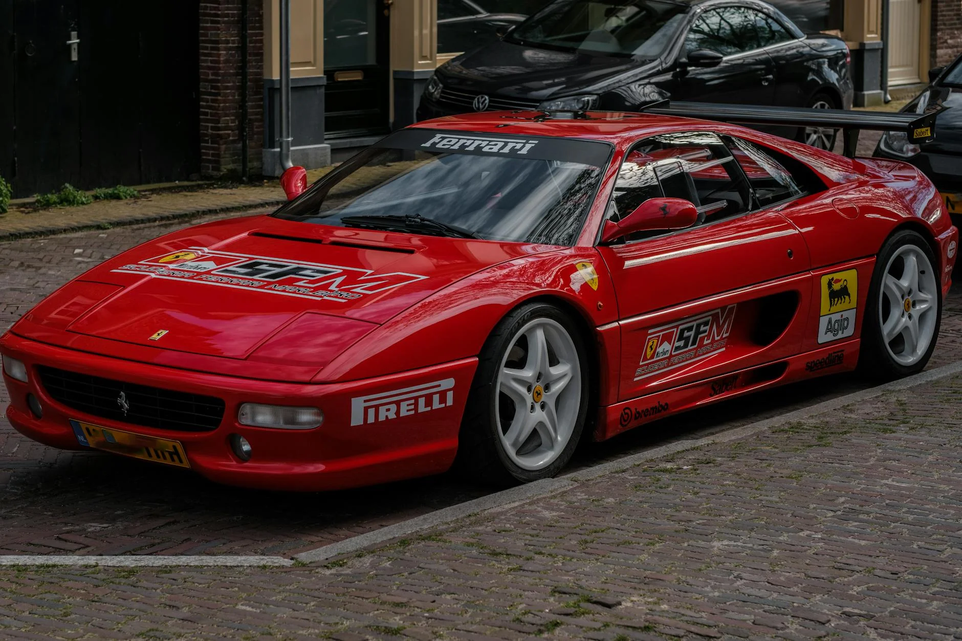 1990s exotic supercars Lamborghini Ferrari street racing culture night