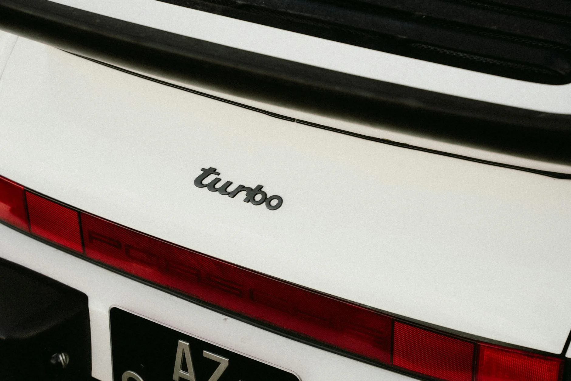 RUF CTR2 sports car silver tuner Porsche based rear view