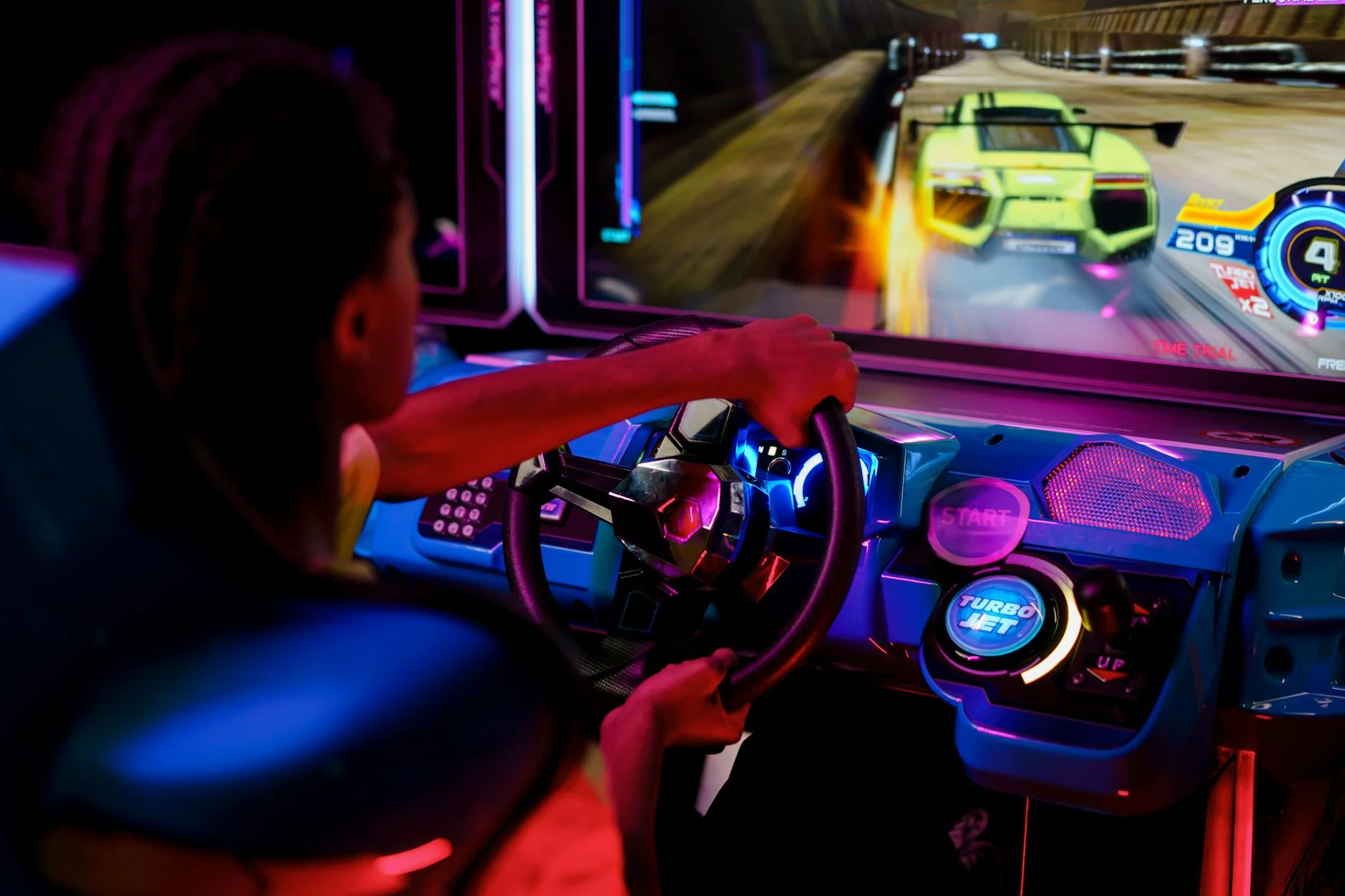 Need for Speed Hot Pursuit 1998 retro 3D racing game screenshot