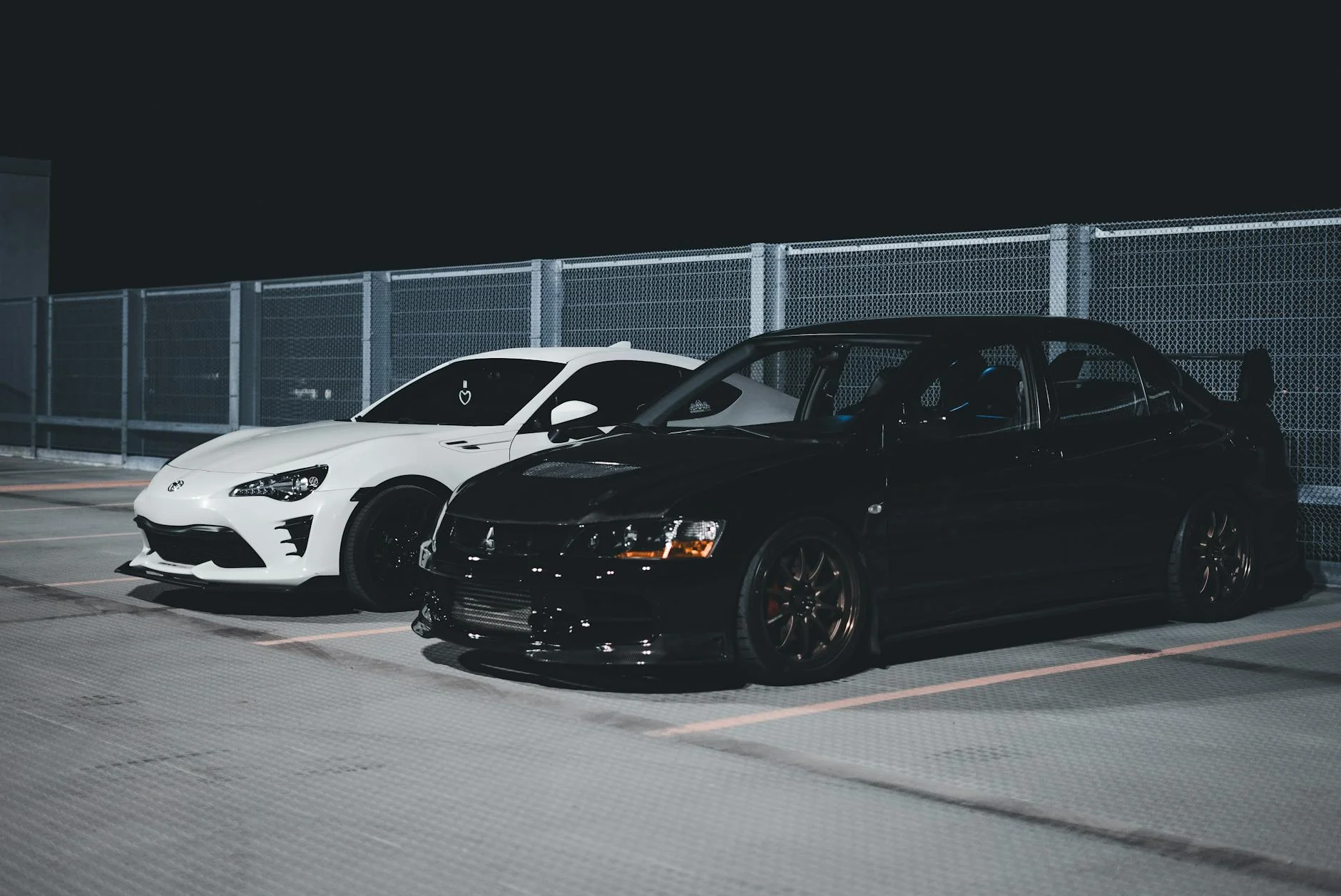 Mitsubishi Lancer Evolution VIII tuned street racing 2004