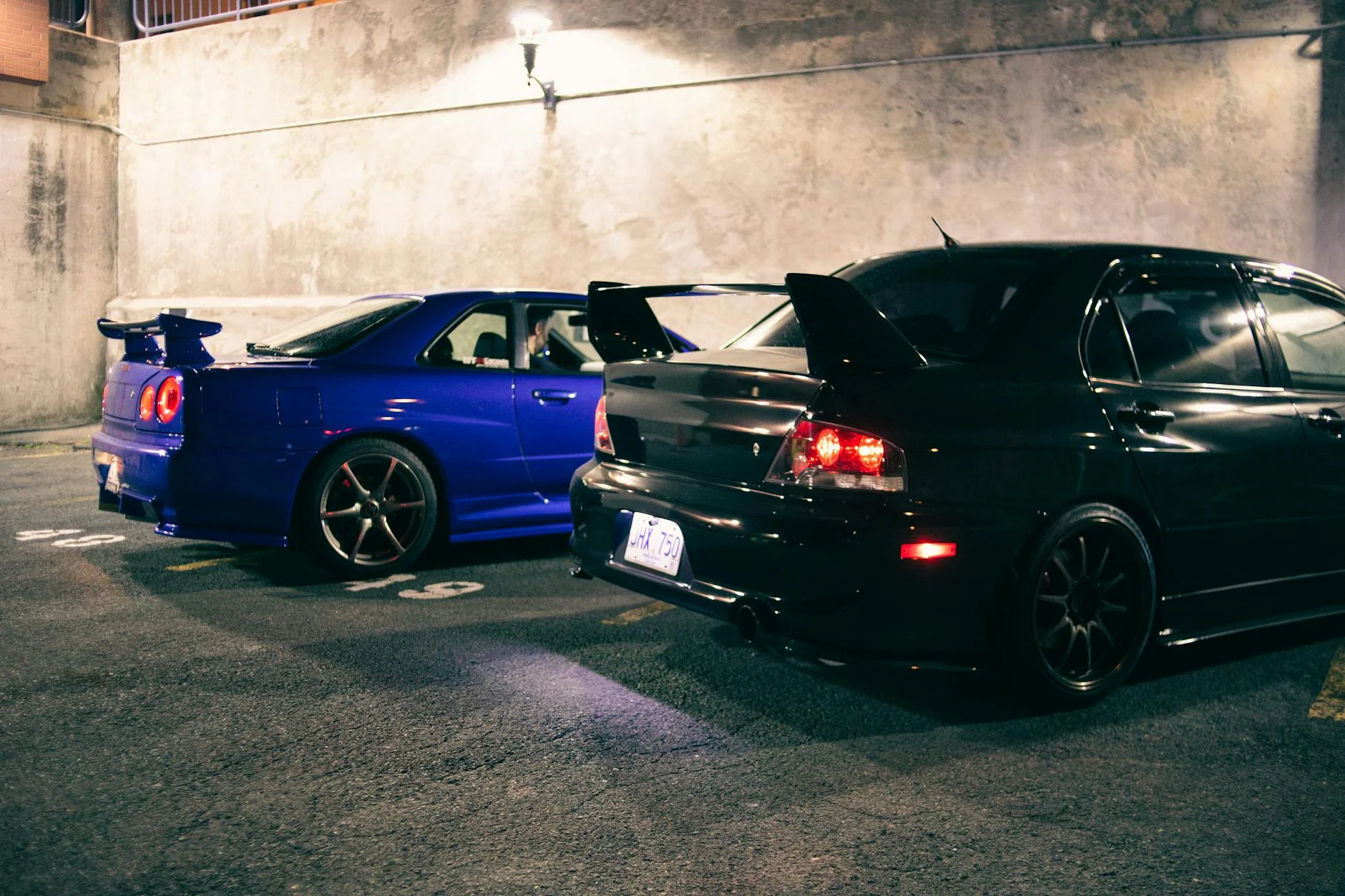 street racing culture 2005 tuning cars neon lights night