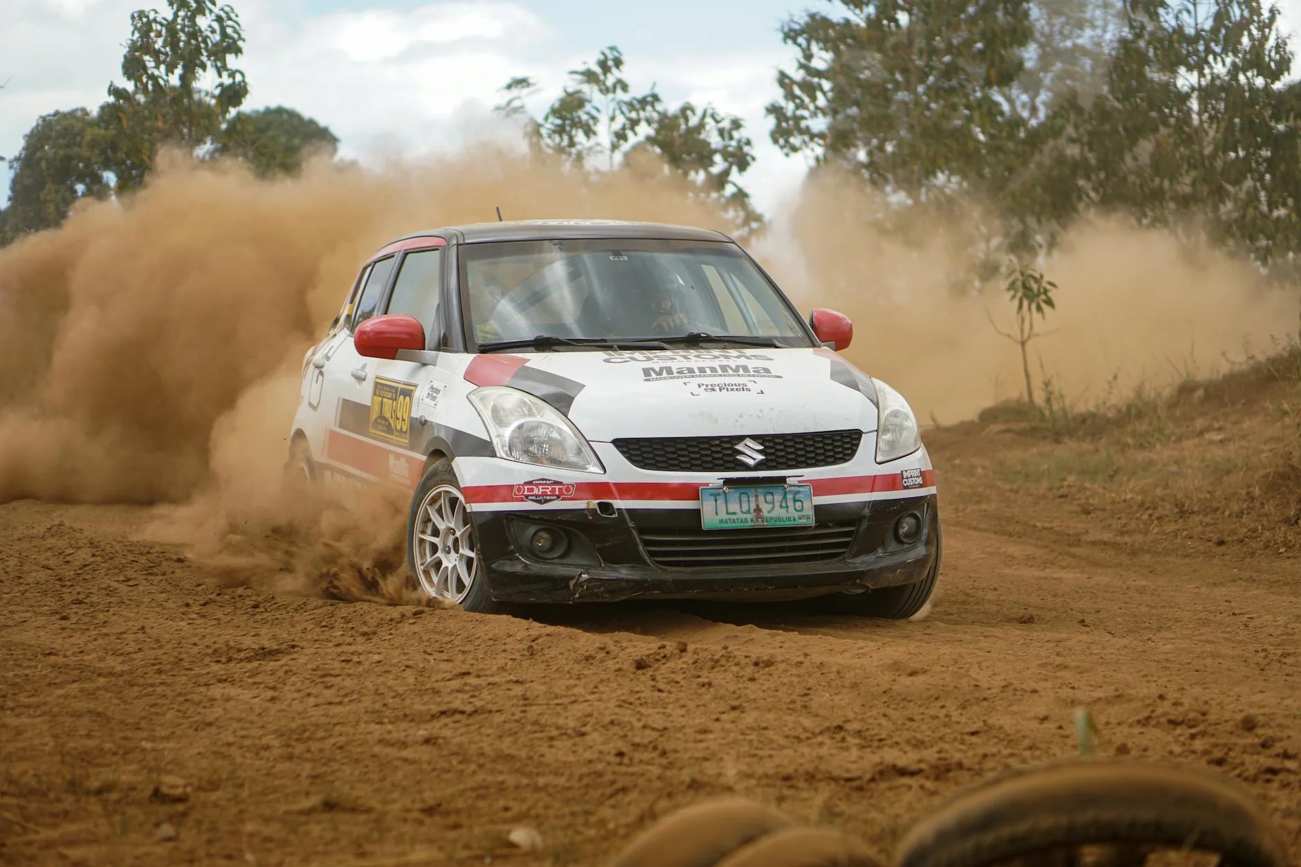 Need for Speed rally car AWD dirt track racing tuning